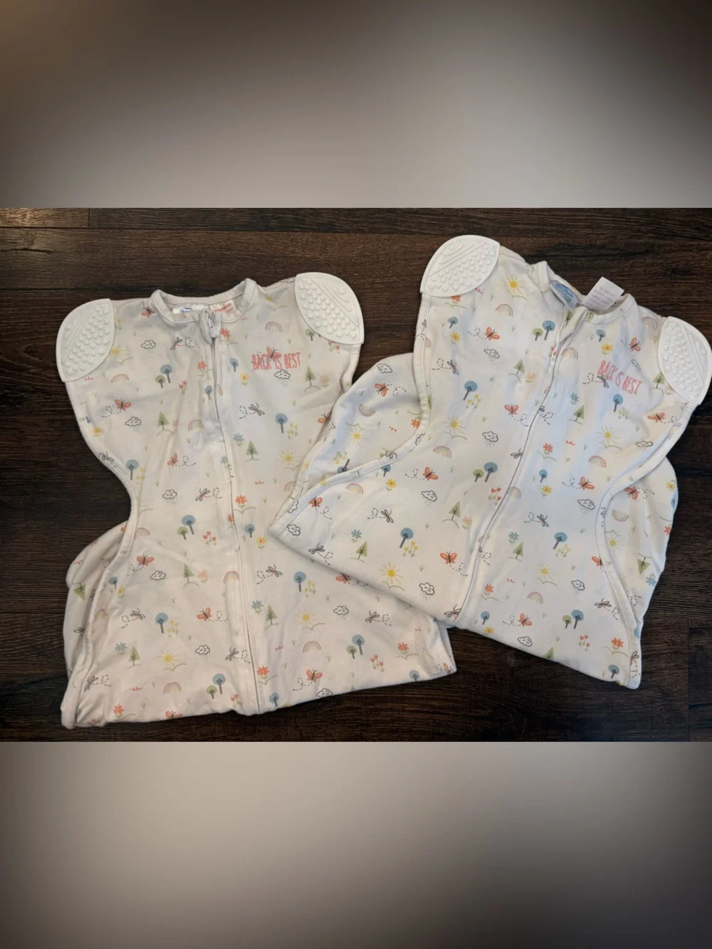 Set of 2 — Love to Dream Swaddle Up Dream Bag in White with Teething